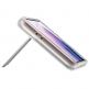 Samsung Clear Standing Cover EF-JG991CT - оригинален удароустойчив хибриден кейс с поставка за Samsung Galaxy S21 (прозрачен) 2