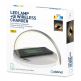 Platinet LED Lamp Wireless Charger 10W (PLCWLED) - настолна LED лампа с функция безжично зареждане (бял) 4
