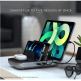 Satechi Dock5 Multi-Device Charging Station with Wireless Charging - док станция с 2xUSB и 2xUSB-C гнезда и пад за безжично зареждане (тъмносив) 4