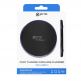 Prio Wireless Charging Stand 15W - поставка (пад) за безжично зареждане на Qi съвместими устройства (черен) 2