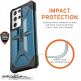 Urban Armor Gear Plasma Case - удароустойчив хибриден кейс за Samsung Galaxy S21 Ultra (син) 1