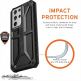 Urban Armor Gear Monarch Case - удароустойчив хибриден кейс за Samsung Galaxy S21 Ultra (черен-карбон) 1