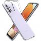 Spigen Liquid Crystal Case - тънък качествен силиконов (TPU) калъф за Samsung Galaxy A32 (прозрачен)  4