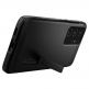 Spigen Tough Armor Case - хибриден кейс с най-висока степен на защита за Samsung Galaxy S21 Ultra (черен) 3