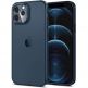 Spigen Optik Crystal Case - тънък силиконов (TPU) калъф за iPhone 12 Pro (син-прозрачен) 1