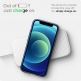 Spigen Optik Crystal Case - тънък силиконов (TPU) калъф за iPhone 12 mini (син-прозрачен) 6