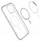 Spigen Ultra Hybrid MagSafe Case - хибриден кейс с висока степен на защита с MagSafe за iPhone 12 Pro Max (бял-прозрачен)  6