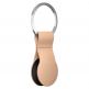 Nomad AirTag Leather Loop - висококачествен ключодържател от естествена кожа за Apple AirTag (светлокафяв) 1
