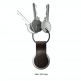 Nomad AirTag Leather Loop - висококачествен ключодържател от естествена кожа за Apple AirTag (тъмнокафяв) 1