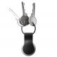 Nomad AirTag Leather Loop - висококачествен ключодържател от естествена кожа за Apple AirTag (черен) 4
