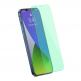 Baseus Full Coverage Green Tempered Glass Film with Anti Blue Light Filter (SGAPIPH67N-LP02) - стъклено защитно покритие за целия дисплей на  iPhone 12 Pro Max (прозрачен) (2 броя) 1