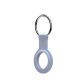 SwitchEasy Skin Silicone Keyring - силиконов ключодържател за Apple AirTag (лилав) 3