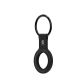 SwitchEasy Skin Silicone Keyring - силиконов ключодържател за Apple AirTag (черен) 3