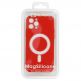 Tel Protect MagSilicone Case - силиконов (TPU) калъф с вграден магнитен конектор (MagSafe) за iPhone 12 mini (червен) 5