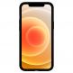Tel Protect Liquid Air Case - силиконов (TPU) калъф за iPhone 12 Pro Max (черен)  1