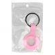 Tel Silicone Keyring - силиконов ключодържател за Apple AirTag (розов) 2