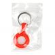 Tel Silicone Keyring - силиконов ключодържател за Apple AirTag (оранжев) 2