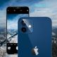 ESR Camera Lens Protector - предпазни стъклени защитни покрития за камерата на iPhone 12 mini (2 броя) (прозрачен) 8