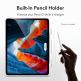 ESR Project Zero Slim Matte Case - удароустойчив силиконов (TPU) калъф за iPad Pro 12.9 M1 (2021) (прозрачен-мат) 3