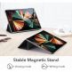 ESR Ascend Trifold Case - полиуретанов калъф с поставка и отделение за Apple Pencil 2 за iPad Pro 12.9 M1 (2021) (черен) 5