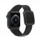 JC Design Modern Buckle Band - силиконова каишка с магнитна закопчалка за Apple Watch 38мм, 40мм (черен) 3