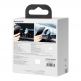Baseus Big Energy MagSafe Car Mount Wireless Charger 15W (WXJN-01) - поставка за радиатора или таблото на кола с безжично зареждане за iPhone с Magsafe (черен) 2