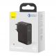 Baseus GaN 2 Fast Charger 1C 100W (TZCCGAN-L01) - захранване за ел. мрежа за лаптопи, смартфони и таблети с USB-C изход и технология за бързо зареждане и USB-C кабел (черен) 1