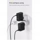Baseus GaN 2 Fast Charger 1C 100W (TZCCGAN-L01) - захранване за ел. мрежа за лаптопи, смартфони и таблети с USB-C изход и технология за бързо зареждане и USB-C кабел (черен) 5