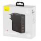 Baseus GaN 2 Pro Charger 100W (CCGAN2P-L01) - захранване за ел. мрежа за лаптопи, смартфони и таблети с 2xUSB и 2xUSB-C изходи с технология за бързо зареждане и USB-C кабел (черен) 1