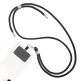 4smarts Universal Necklace Phone Pad - универсална връзка за носене през врата за смартфони (черен) 1