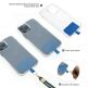 4smarts Universal Necklace Phone Pad - универсална връзка за носене през врата за смартфони (черен) 2