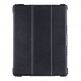 Tactical Riot Shield Case - удароустойчив калъф от изкуствена кожа и поставка за iPad 8 (2020), iPad 7 (2019) (черен) 3