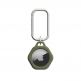 Urban Armor Gear AirTag Scout Keychain 4 Pack - комплект от 4 броя силиконови ключодържателя за Apple AirTag (зелен-черен) 8