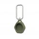 Urban Armor Gear AirTag Scout Keychain 4 Pack - комплект от 4 броя силиконови ключодържателя за Apple AirTag (зелен-черен) 12