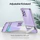 ESR Air Shield Boost Case - удароустойчив хибриден кейс с вградена поставка за Samsung Galaxy A52 (прозрачен) 6