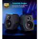 Edifier G5000 Gaming Speakers - уникална 2.0 безжична гейминг аудио система с подцветка (черен) 2