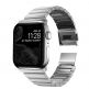 Nomad Strap Stainless Steel Band V2 - стоманена каишка за Apple Watch 42мм, 44мм (сребрист) 2