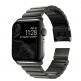Nomad Strap Stainless Steel Band V2 - стоманена каишка за Apple Watch 42мм, 44мм (тъмносив) 2
