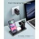 ESR 3in1 Wireless Charging Station - док станция и поставка за безжично зареждане на Qi съвместими устройства, Apple Watch и Apple AirPods (черен) 3