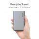 Energizer HighTech Power Bank 8000 mAh - преносима външна батерия с 2xUSB-A изходи за зареждане на мобилни устройства (тъмносив) 6