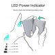 Energizer HighTech Power Bank 8000 mAh - преносима външна батерия с 2xUSB-A изходи за зареждане на мобилни устройства (тъмносив) 8