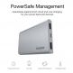 Energizer HighTech Power Bank 8000 mAh - преносима външна батерия с 2xUSB-A изходи за зареждане на мобилни устройства (тъмносив) 9