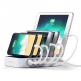 Satechi 5 Port USB Charging Station - док станция с 5xUSB гнезда за зареждане за таблети и смартфони (бял) 4