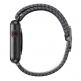 Uniq Aspen Adjustable Braided Band  - текстилна каишка за Apple Watch 42мм, 44мм (тъмносив) 1