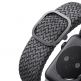 Uniq Aspen Adjustable Braided Band  - текстилна каишка за Apple Watch 42мм, 44мм (тъмносив) 4