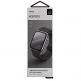 Uniq Aspen Adjustable Braided Band  - текстилна каишка за Apple Watch 42мм, 44мм (тъмносив) 9