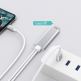 Choetech Lightning to HDMI Cable and Charging Function - кабел за свързване и зареждане от Lightning към HDMI за мобилни устройства с Lightning (бял) 2