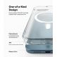 Ringke Fusion Magnetic Case - хибриден кейс с висока степен на защита с MagSafe за iPhone 12, iPhone 12 Pro (прозрачен-мат)  3