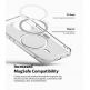 Ringke Fusion Magnetic Case - хибриден кейс с висока степен на защита с MagSafe за iPhone 12, iPhone 12 Pro (прозрачен-мат)  4