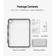 Ringke Fusion Combo Case - удароустойчив хибриден кейс и сгъавема поставка за iPad Pro 12.9 M1 (2021) (тъмносив) 9